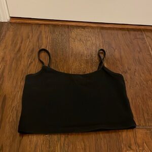 Forever 21 Black cotton tank top